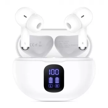 TECH-PROTECT ULTRABOOST TWS Earphone Pro G2 λευκό