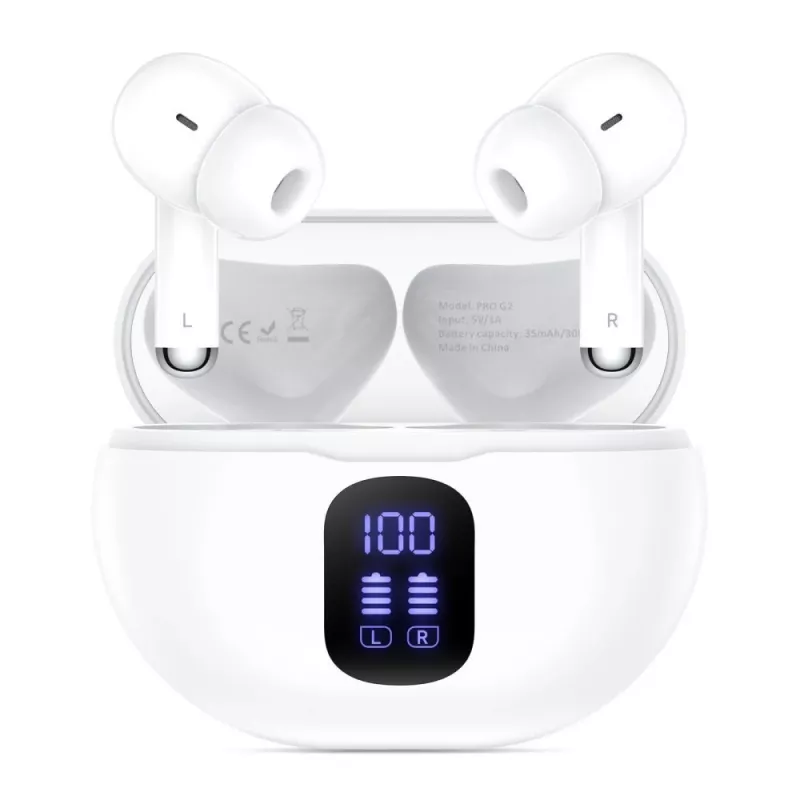 TECH-PROTECT ULTRABOOST TWS Earphone Pro G2 λευκό