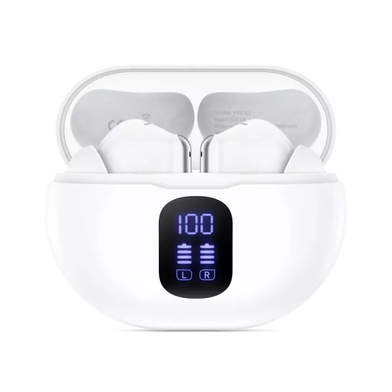 TECH-PROTECT ULTRABOOST TWS Earphone Pro G2 λευκό