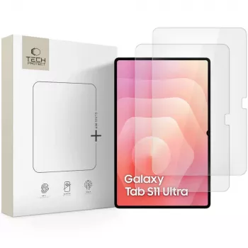 Tech-Protect Glass Fit+ μεμβράνη προστασίας οθόνης από σκληρυμένο γυαλί για Samsung Galaxy Tab S8 Ultra/S9 Ultra/S10 Ultra/S11 Ultra 14,6 ίντσες (2 τεμ.)