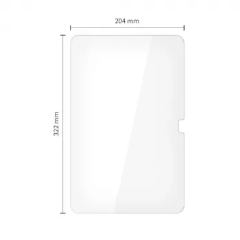 Tech-Protect Glass Fit+ μεμβράνη προστασίας οθόνης από σκληρυμένο γυαλί για Samsung Galaxy Tab S8 Ultra/S9 Ultra/S10 Ultra/S11 Ultra 14,6 ίντσες (2 τεμ.)