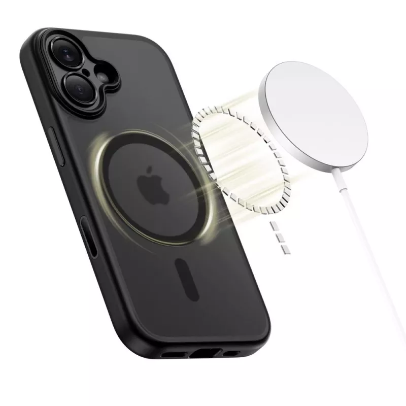 TECH-PROTECT MagPeak MagSafe θήκη για iPhone 17, ματ μαύρο