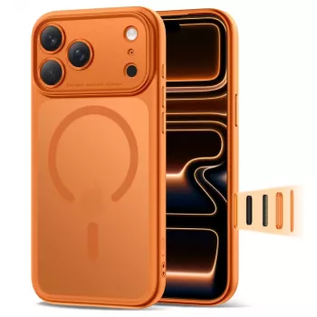 TECH-PROTECT MAGPEAK MAGSAFE CC IPHONE 17 PRO ματ Cosmic Orange