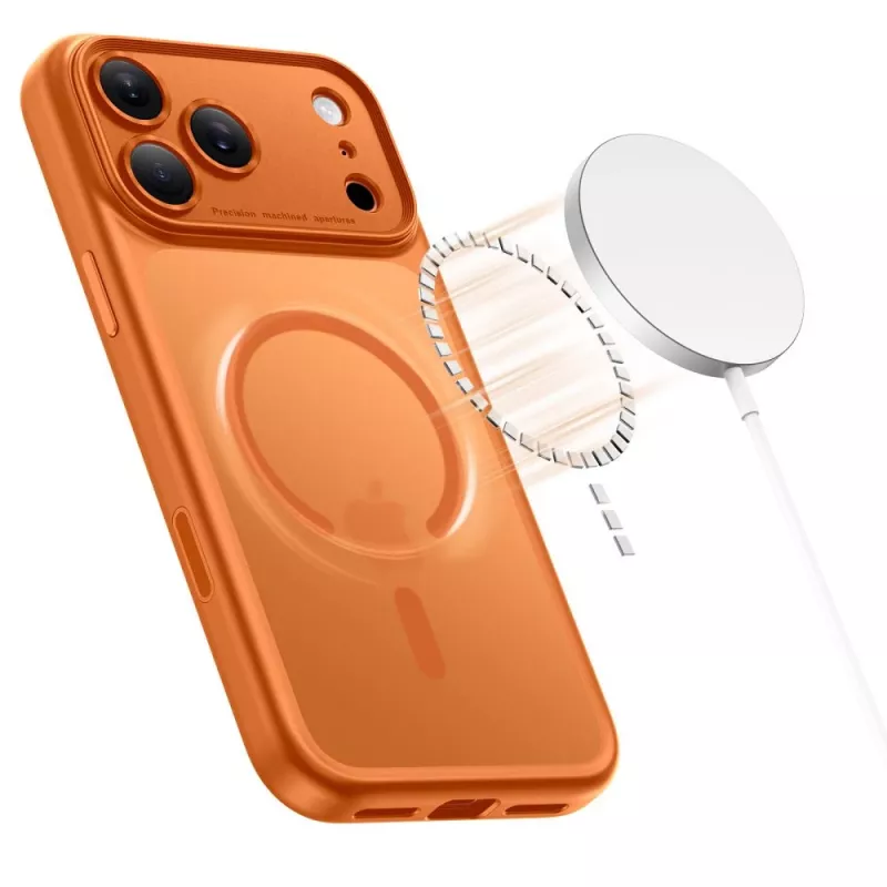 TECH-PROTECT MAGPEAK MAGSAFE CC IPHONE 17 PRO ματ Cosmic Orange