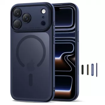 TECH-PROTECT MAGPEAK MAGSAFE CC IPHONE 17 PRO ματ Deep Blue