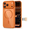 TECH-PROTECT MagPeak MagSafe θήκη για iPhone 17 Pro Max, Cosmic Orange/διάφανο