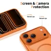 TECH-PROTECT MagPeak MagSafe θήκη για iPhone 17 Pro Max, Cosmic Orange/διάφανο