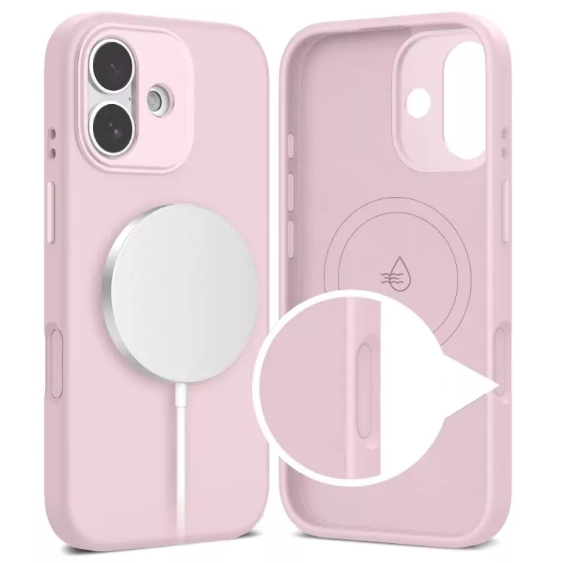 TECH-PROTECT UNIQ MagSafe iPhone 17 πίσω κάλυμμα ροζ