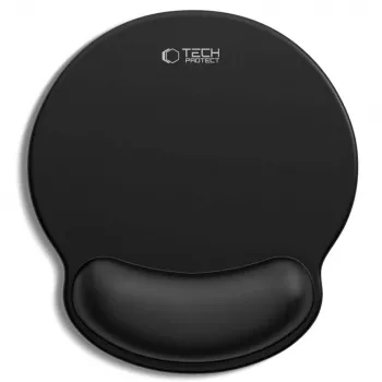 TECH-PROTECT A200 mouse pad με υποστήριξη καρπού gel 25 x 22,5 cm μαύρο