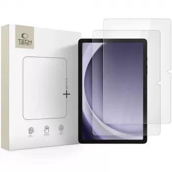 TECH-PROTECT Glass Fit+ μεμβράνη προστασίας οθόνης από σκληρυμένο γυαλί 2 τεμ. για Samsung Galaxy Tab A9+ / A11+ Plus 11.0 ίντσες (SM-X210/X215/X216/X230/X235/X236) διάφανο