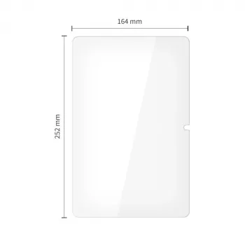 TECH-PROTECT Glass Fit+ μεμβράνη προστασίας οθόνης από σκληρυμένο γυαλί 2 τεμ. για Samsung Galaxy Tab A9+ / A11+ Plus 11.0 ίντσες (SM-X210/X215/X216/X230/X235/X236) διάφανο