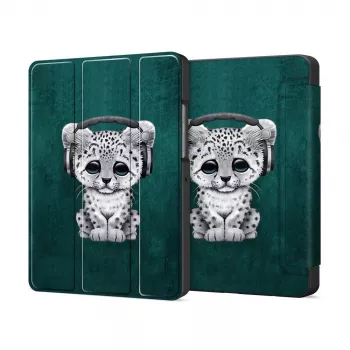 Tech-Protect Smart Case για Samsung Galaxy Tab A9 8.7 ιντσών SM-X110/X115/X117 - σχέδιο γάτας