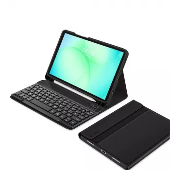 Tech-Protect SC PEN + KB θήκη για Samsung Galaxy Tab A9 / A11 8,7 ιντσών X110 / X115 / X133 / X135, μαύρο