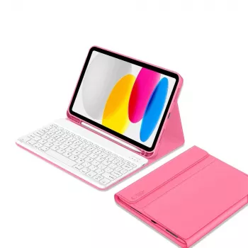 Tech-Protect SC Pen + Keyboard Case για iPad 10,9 ιντσών (10ης γενιάς, 2022) / 11 ιντσών (2025) - ματζέντα