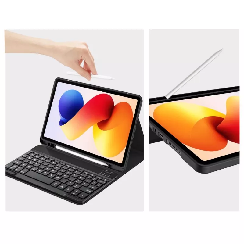 Tech-Protect SC PEN + KB για Xiaomi Poco Pad M1 / Redmi Pad 2 Pro 12.1 μαύρο