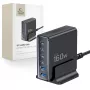 TECH-PROTECT DC160W-GAN Επιτραπέζιος Φορτιστής 6 Θυρών PD 160W / QC3.0 Μαύρο