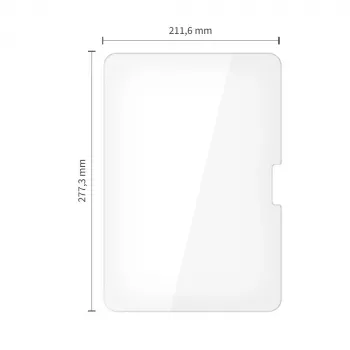 TECH-PROTECT Glass Fit+ 2 τεμ. Panzerglas προστασία οθόνης για iPad Air 13 ιντσών (2024-2026) / iPad Pro 13 ιντσών (2024-2025) διαφανές