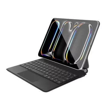 Tech-Protect SC Magnetic + Θήκη με Πληκτρολόγιο για iPad Pro 13 ιντσών 7/8 2024-2025, Μαύρο