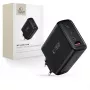 TECH-PROTECT NC120W-GAN Φορτιστής Δικτύου 4 Θυρών PD 120W / QC3.0 Μαύρο