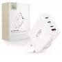 TECH-PROTECT NC140W-GAN Φορτιστής Δικτύου 4 Θυρών PD 140W / QC3.0 Λευκό