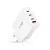 TECH-PROTECT NC140W-GAN Φορτιστής Δικτύου 4 Θυρών PD 140W / QC3.0 Λευκό