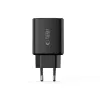 TECH-PROTECT NCA65W-GAN Φορτιστής Δικτύου 3 Θυρών PD 65W / QC3.0 Μαύρο
