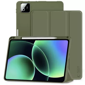 Tech-Protect SC Θήκη Στυλό για Xiaomi Pad 7 / 7 Pro / 8 / 8 Pro 11.2, Pine Green