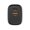TECH-PROTECT NCA65W-GAN Φορτιστής Δικτύου 2 Θυρών PD 65W / QC3.0 Μαύρο