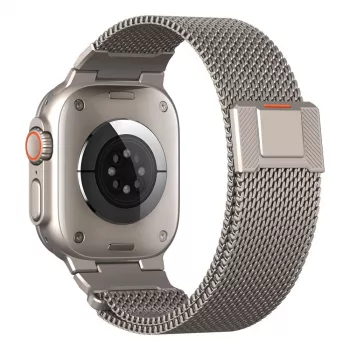 Tech-Protect Milano Vanguard για Apple Watch 8 / 9 / 10 / 11 / SE / Ultra (44 / 45 / 46 / 49 mm) Ασημί