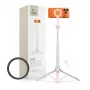 TECH-PROTECT L10S MagSafe Bluetooth Selfie Stick Τρίποδο Ροζ/Γκρι
