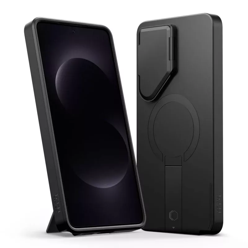 TECH-PROTECT KEVLAR AURA MAGSAFE GALAXY S26 ULTRA ΜΑΥΡΟ/ΠΟΡΤΟΚΑΛΙ