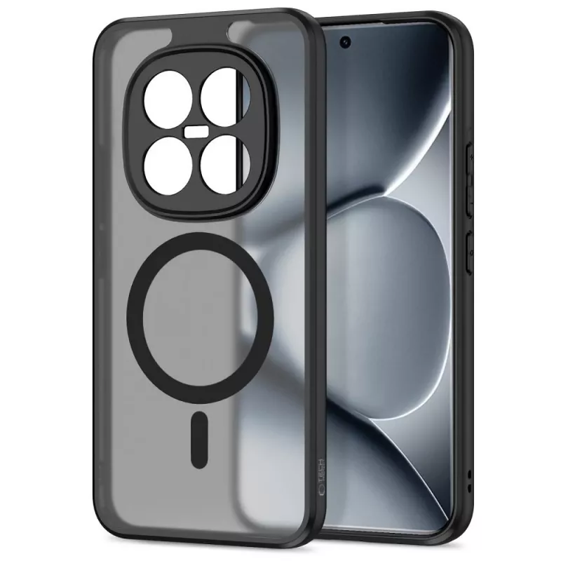 Tech-Protect Magmat Magsafe Xiaomi Poco M8 Pro / Redmi Note 15 Pro+ Plus 5G Μαύρο Matt