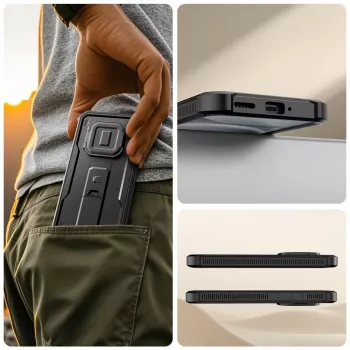 TECH-PROTECT KEVLAR CAM+ 2-SET XIAOMI REDMI NOTE 15 PRO 5G ΜΑΥΡΟ