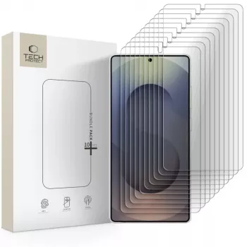 TECH-PROTECT Tempered Glass Μεμβράνη Προστασίας Οθόνης Συσκευασία 10 τεμ. για Samsung Galaxy S26 Ultra Διαφανής