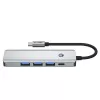 TECH-PROTECT HB01 HUB ΑΝΤΑΠΤΟΡΑΣ 5IN1 TYPE-C + USB3.0 + HDMI 4K 60HZ + PD100W SPACE GREY