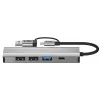 TECH-PROTECT HB03 Hub Αντάπτορας 5in1 Type-C + USB 2.0 + USB 3.0 + RJ45 Space Grey
