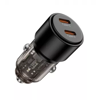 TECH-PROTECT CC03 2-Port Φορτιστής Αυτοκινήτου PD 100W Μαύρο