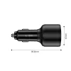 TECH-PROTECT CC04 3-Port Φορτιστής Αυτοκινήτου PD 175W Μαύρο