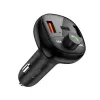 TECH-PROTECT CC06 3-Port Φορτιστής Αυτοκινήτου PD 72W + FM-Transmitter Bluetooth Μαύρο