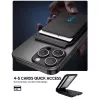 TECH-PROTECT MagWallet Stand MagSafe Universal Μαγνητική Θήκη Καρτών Μαύρο