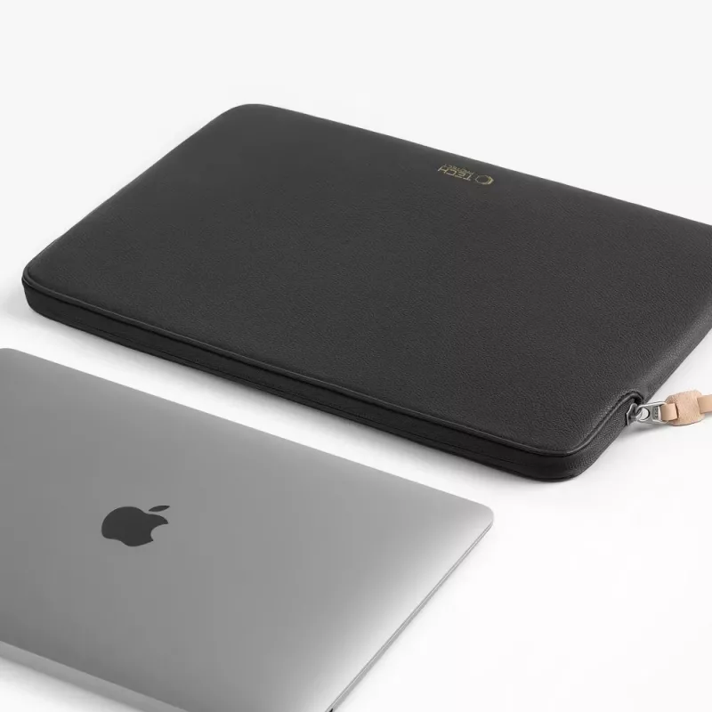 Tech-Protect Fleece Θήκη Laptop 13-14 ίντσες Μαύρο