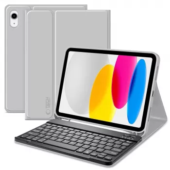 Tech-Protect SC Pen + Keyboard Θήκη για iPad 10,9 ίντσες (10η Γεν, 2022) / iPad Air 11 ίντσες (M2, 2024) / iPad Pro 11 ίντσες (M4, 2024) - Γκρι