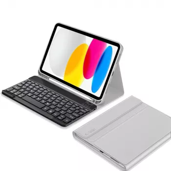 Tech-Protect SC Pen + Keyboard Θήκη για iPad 10,9 ίντσες (10η Γεν, 2022) / iPad Air 11 ίντσες (M2, 2024) / iPad Pro 11 ίντσες (M4, 2024) - Γκρι