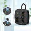 TECH-PROTECT PCS3X4 Πολύπριζο 2 USB & 2 Type-C & 3 Πρίζες 200cm Μαύρο