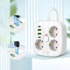 TECH-PROTECT PCS3X4 Πολύπριζο 2 USB & 2 Type-C & 3 Πρίζες 200cm Λευκό