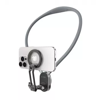 TECH-PROTECT AC200 Μαγνητικός MagSafe & GoPro & DJI Βάση Λαιμού Crayon Grey