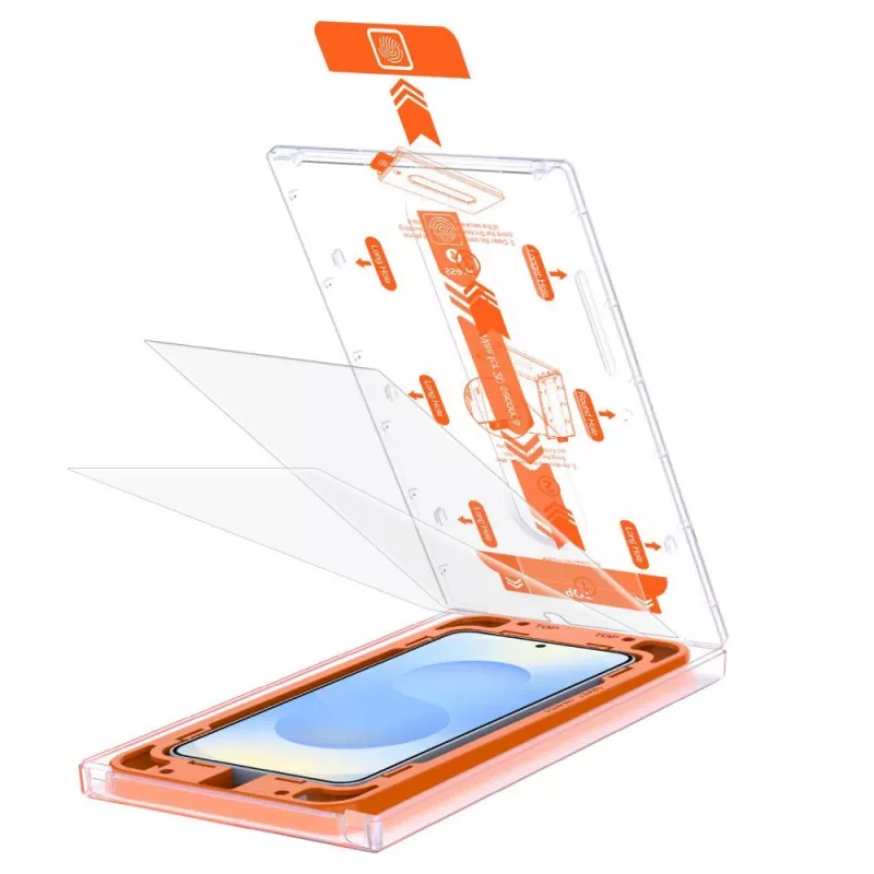 TECH-PROTECT Quick Set+ Μεμβράνη Οθόνης από Σκληρυμένο Γυαλί 2-Pack για Samsung Galaxy S24+ Plus / S25+ Plus Clear