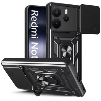 Tech-Protect Camshield Pro Θήκη για Xiaomi Redmi Note 14 4G, Μαύρο Ματ