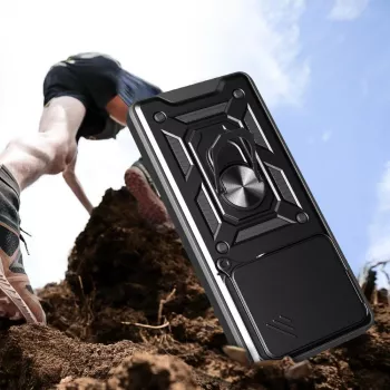 Tech-Protect Camshield Pro Θήκη για Xiaomi Redmi Note 14 4G, Μαύρο Ματ