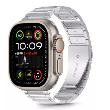 TECH-PROTECT STAINLESS CLASSIC APPLE WATCH 8 / 9 / 10 / 11 / SE / ULTRA (44 / 45 / 46 / 49 MM) ασημί